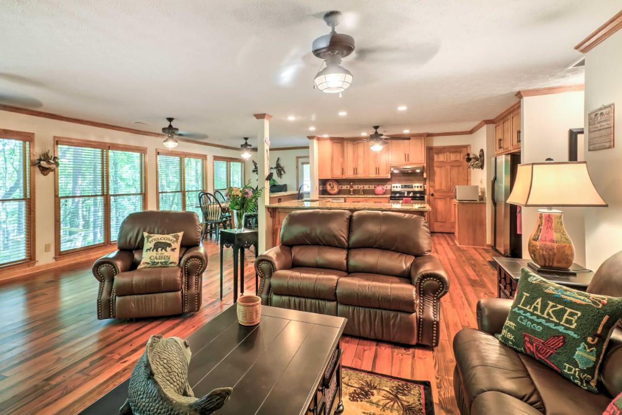 Waterfront West Point Lake Cabin With Private Dock! Whitewater Woods 외부 사진